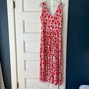 Boden Floral Maxi Dress - 12